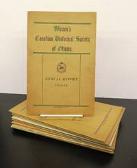 Women's Canadian Historical Society of Ottawa Annual Reports 1913-14 to 1923-1924, 1926-1927 to 1930-1931 by The Society - 1913-1931 - from Attic Books (SKU: 112032)