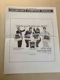 High Time Pressbook 1960  Bing Crosby, Fabian, Tuesday Weld, Nicole Maurey