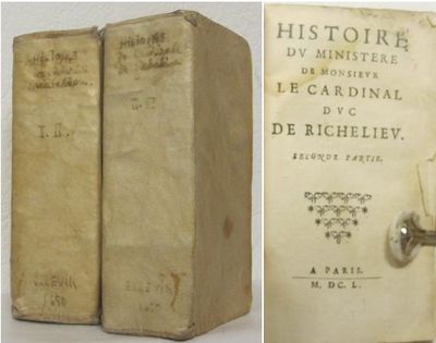 Histoire dv ministere d'Armand Jean Du Plessis…