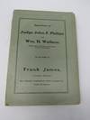 Speeches of Judge John F. Philips and Wm. H. Wallace in the Trial of Frank James