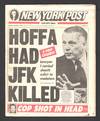 New York Post - January 14, 1992 ["Hoffa Had JFK Killed" headline]
