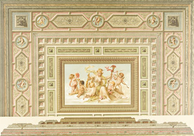 Plafond- und Wanddecorationen des XVI. bis XIX. Jahrhunderts