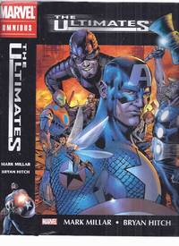 The Ultimates, MARVEL COMICS OMNIBUS ( Captain America; Thor; The Wasp; Giant Man; Hawkeye; Black Widow; Quicksilver; Scarlet Witch; Nick Fury / S.H.I.E.L.D. / SHIELD / HULK )(collects 1-13 of series 1&amp;2, Annual, Variant Sketch Edition ) by Millar, Mark; Bryan Hitch  ( Ralph MacChio, editor) ( Joe Simon / Jack Kirby related) ( Marvel Comics ) - 2009