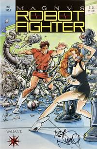 MAGNUS ROBOT FIGHTER No. 1 (May 1991) Signed by Artist (NM)