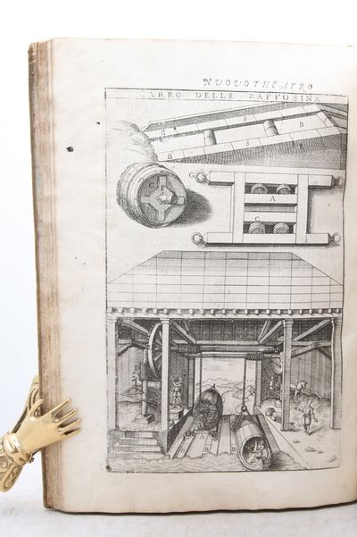 Novo teatro di machine et edificii per uarie et figure operationi. Co(n) le loro figure tagliate in Rame é la dichiaratione e  dimostratione di ciascuna. Opera necesaria ad Archietti , et a quelli, ch di tale studio si dilettano. (photo 2)