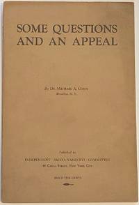 image of Some questions and an appeal