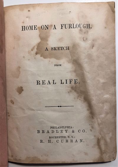 Home on a Furlough, a Sketch from Real Life