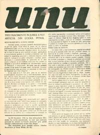 cover of UNU. Vol. V, no. 49 (November 1932)