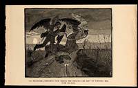 PRINT - Fairy Tales and Stories: "The Traveling Companion Flew Behind th Princess and Kept On Whipping Her With His Rod
