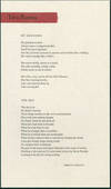 Two Poems
