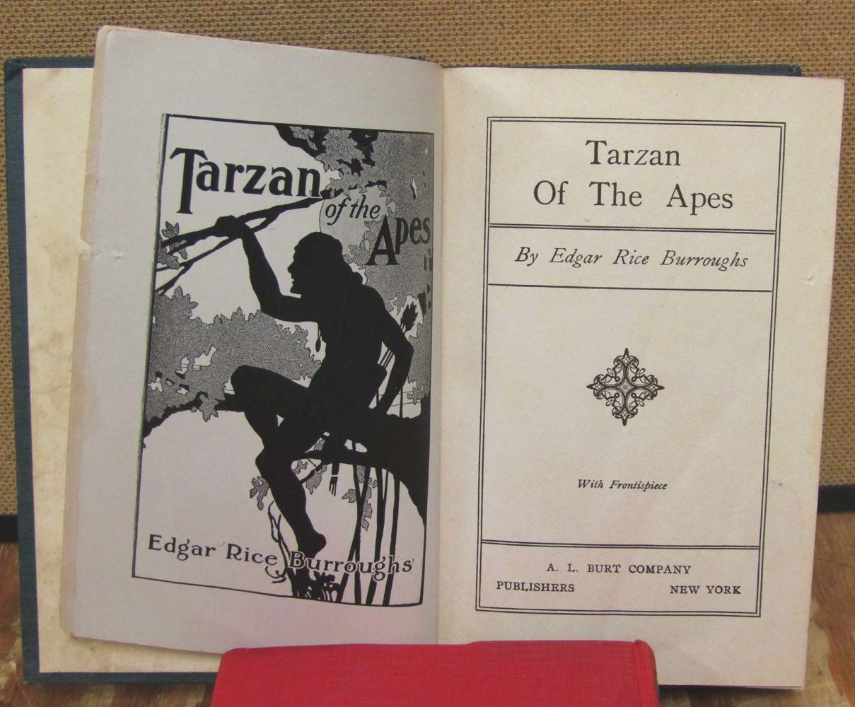 Tarzan of the Apes by Edgar Rice Burroughs - 1st Printing - 1914 - from