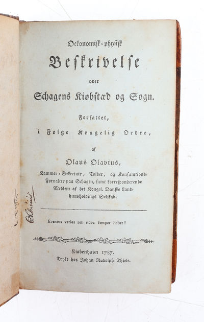 Oekonomisk-physisk Beskrivelse over Schagens…