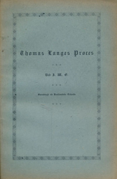 Thomas Langes proces.