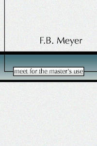 Meet for the Master's Use