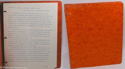 Statement of purpose: The Peace and Freedom Papers