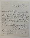Autograph Letter Signed