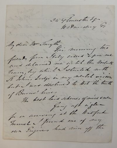Autograph Letter Signed