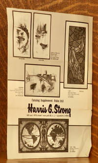 cover of HARRIS G. STRONG 465 EAST 147TH STREET NEW YORK 55, N.Y. CATALOG SUPPLEMENT 'FOLIO No. 263' 1963