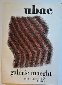 cover of UBAC, Galerie Maeght (Lithograph Poster)