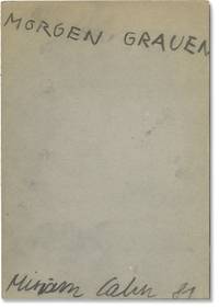 Miriam Cahn: Morgen Grauen [Morning Horror] (First Edition)