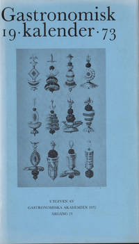 GASTRONOMISK KALENDER 1973.