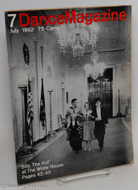 cover of Dance Magazine: vol. 36, #7, July 1962: "Billy the Kid" at the White House