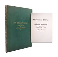 Autograph manuscript signed, fair copy of his poem The Cause