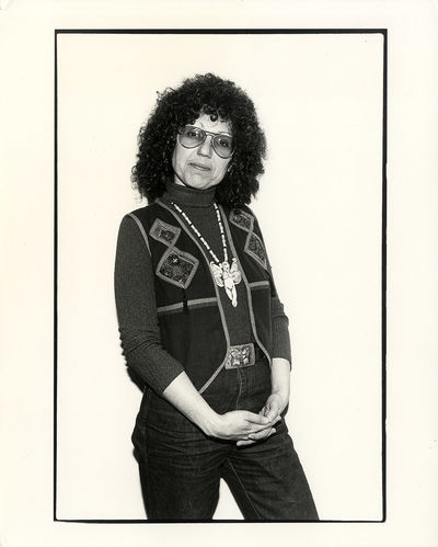 (Feminism) JUDY CHICAGO (1979) Portrait by Steve Kagan