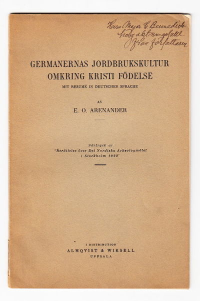 Germanernas jordbrukskultur omkring kristi…