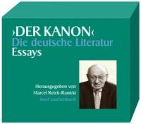 Der Kanon. Die deutsche Literatur. Essays: Fünf Bände und ein Begleitband im Schuber: KOMPLETT...