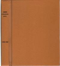 VIRGINIA APPALACHIAN NOTES 1980 - 1982 Volume IV Number 1, February 1980  through Volume VI Number 4 November 1982