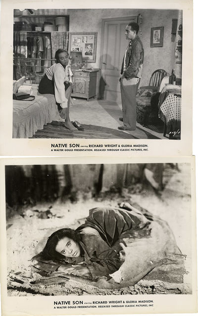Richard Wright (source, actor) NATIVE SON [1950] Set of 12 photos