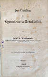 View Image 2 of 3 for Das Verhalten der Eigenwarme in Krankheiten. Inventory #S9557