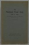 The National Trust Acts 1907 to 1939. With Extracts from Finance Acts 1910, 1931 and 1937
