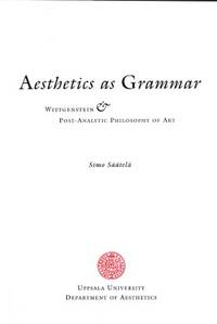 Aesthetics as Grammar. Wittgenstein and…