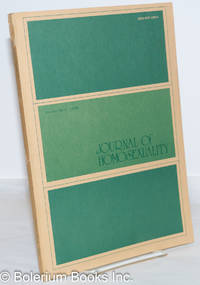 image of Journal of Homosexuality: vol. 1, #4, Summer 1976