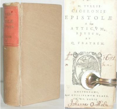 M. Tullii Ciceronis epistolae ad Atticum, Brutum,…