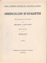 Sveriges runinskrifter. Södermanlands…