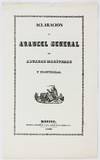 Aclaracion al Arancel General de Aduanas Maritimas y Fronterizas