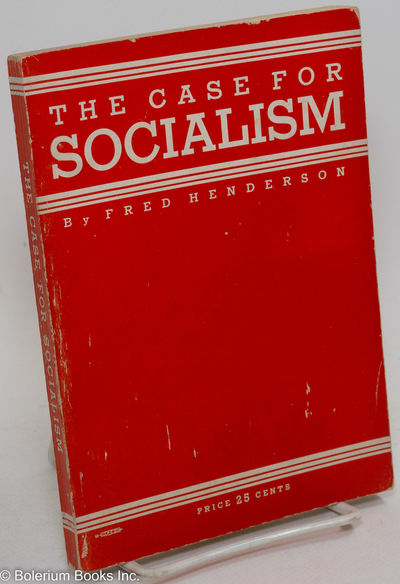 Chicago: Socialist Party, 1935. Paperback. 146p., wraps, 5x7.25 inches, frontis. portrait of Henders...