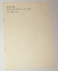 Walter Dahn (Paul Maenz, Koln - Austellung Vom 26. 2 - 23. 3 1982)