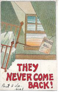 image of 1911 Comic Humor Postcard Frankefd with 1¢ Ben Franklin Issue