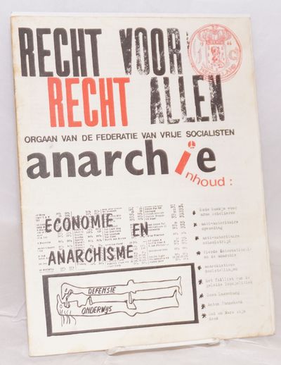 Recht voor allen: orgaan van de Federatie van Vrije Socialisten. No. 703 (October 1, 1970)