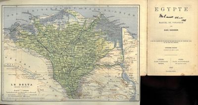 Baedeker, Karl : Egypte. Manuel du voyageur. Avec…