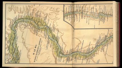 Baedeker, Karl : Egypte. Manuel du voyageur. Avec 35 cartes et plans de villes, 58  plans  de temples, etc. et 58 vues et dessins. Deuxième édition. Refondue et nise à jour. (photo 2)
