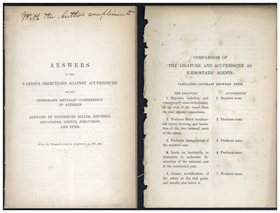 Answers to the various objections against acupressure... Pres. copy