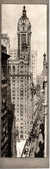 The Singer Building, Noon (Photogravure from Coburn's New York)