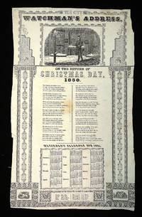 The City Watchman's Address On the Return of Christmas Day, 1850