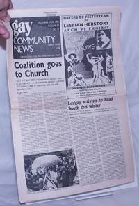 image of GCN: Gay Community News; the weekly for lesbians and gay males; vol. 17, #23, December 17-23, 1989;Coalition goes to Church