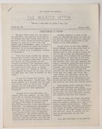 image of The Winrod Letter. No. 88 (April 1969). Jewish murder in Vietnam